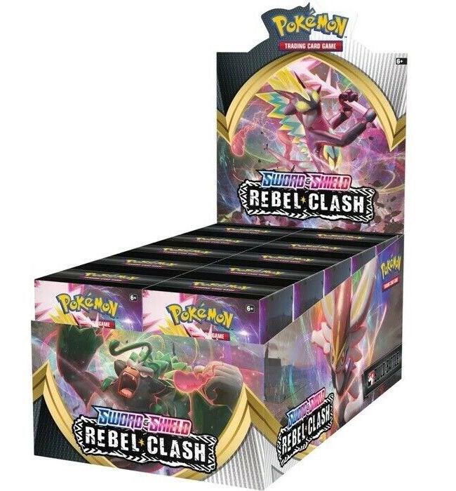 Pokemon TCG Rebel Clash Rebel Clash Build and Battle Display trading card product