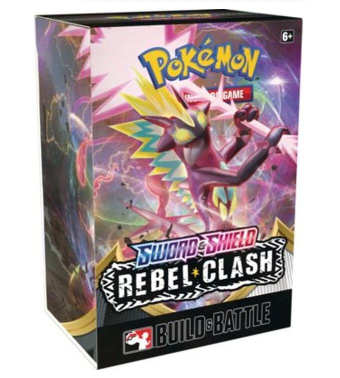 Pokemon TCG Rebel Clash Rebel Clash Build and Battle Box sealed box
