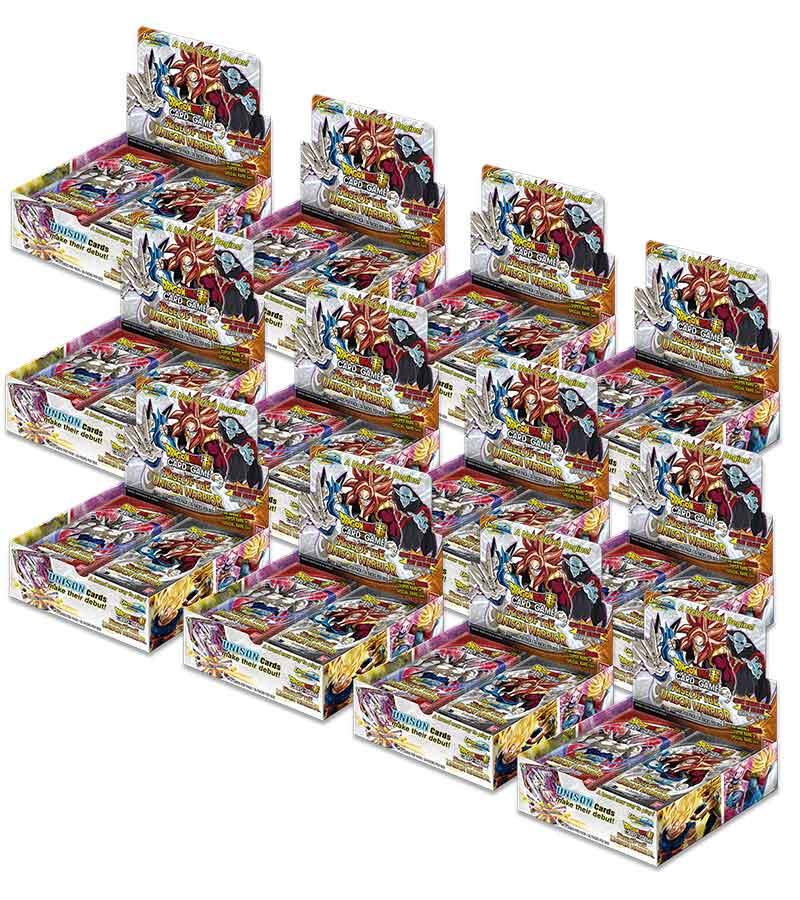 Dragon Ball Super Card Game Rise Of The Unison Warrior Rise of the Unison Warrior Booster Box Case sealed box