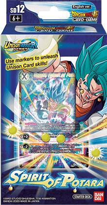 Dragon Ball Super Card Game Rise of the Unison Starter Deck 12 Spirit of Potara deck product