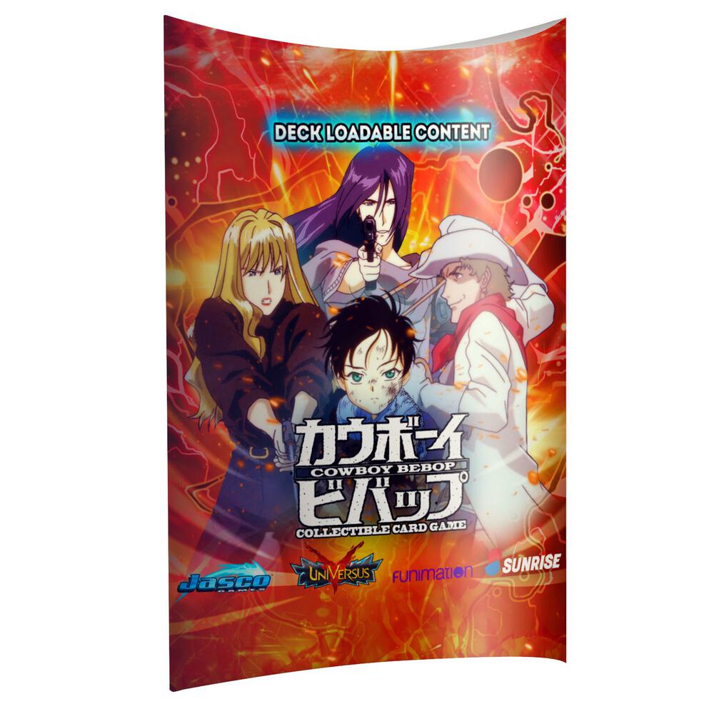 UniVersus Card Game Cowboy Bebop Cowboy Bebop DLC Pack booster pack