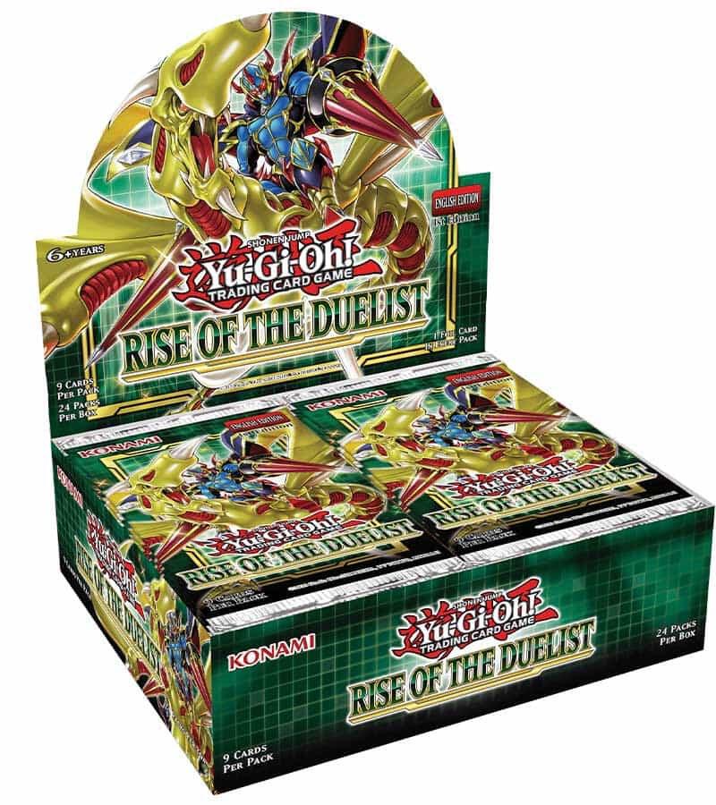 Yu-Gi-Oh! TCG Rise of the Duelist Rise of the Duelist Booster Box 1st Edition sealed box