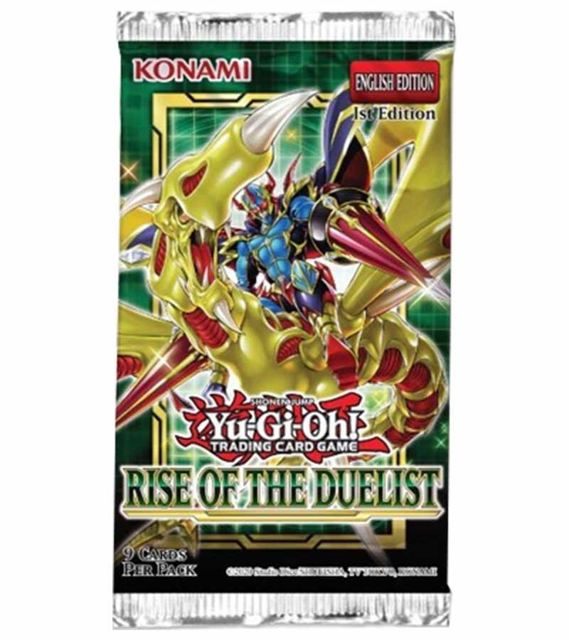 Yu-Gi-Oh! TCG Rise of the Duelist Rise of the Duelist Booster Pack 1st Edition booster pack