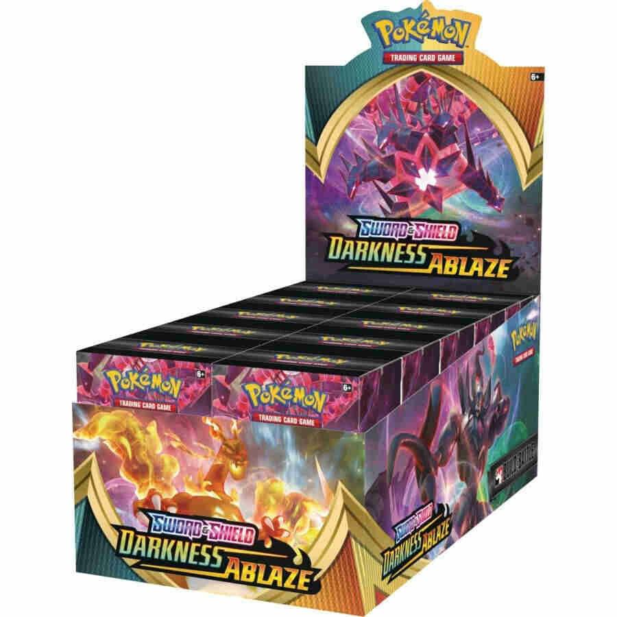 Pokemon TCG Darkness Ablaze Darkness Ablaze Build and Battle Box Display sealed box