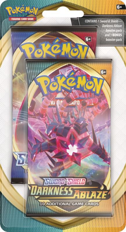 Pokemon TCG Darkness Ablaze Darkness Ablaze Premium Checklane Blister booster pack