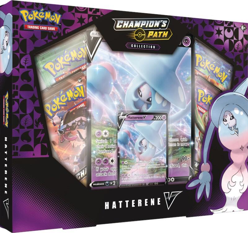 Pokemon TCG Champions Path Champions Path Collection Hatterene V sealed box