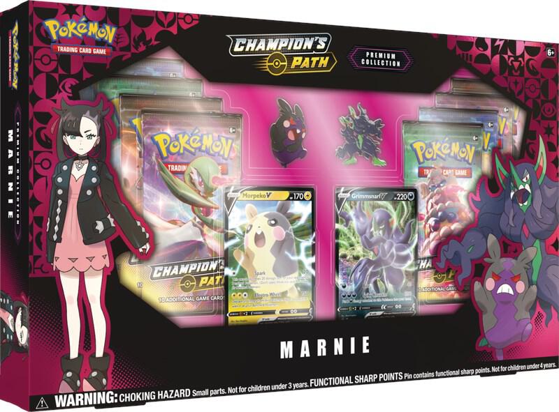Pokemon TCG Champions Path Champions Path Premium Collection Marnie sealed box