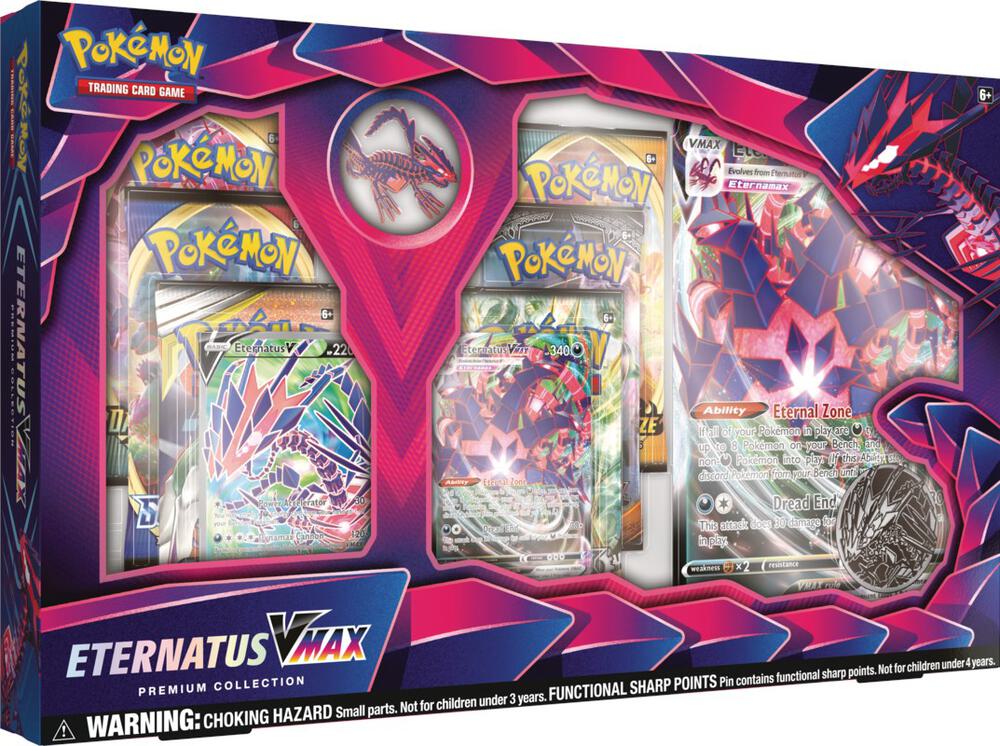 Pokemon TCG Darkness Ablaze Darkness Ablaze Eternatus VMAX Premium Collection sealed box