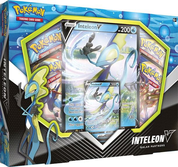 Pokemon TCG Sword and Shield Sword and Shield Galar Partners Box Inteleon V sealed box