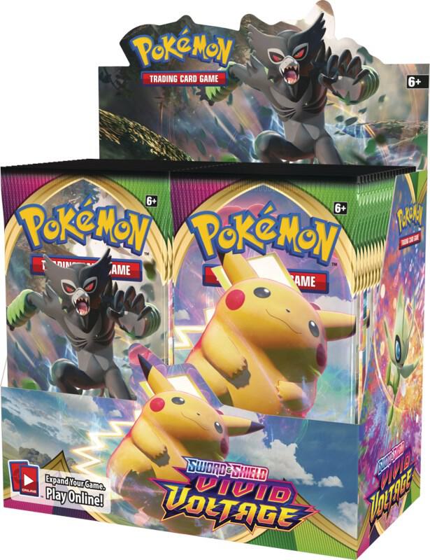 Pokemon TCG Vivid Voltage Vivid Voltage Booster Box sealed box