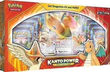 Pokemon TCG Evolutions Evolutions Kanto Power Collection Dragonite EX Pidgeot EX sealed box