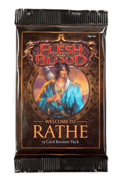Flesh and Blood TCG Welcome To Rathe Welcome to Rathe Booster Pack 1st Edition booster pack