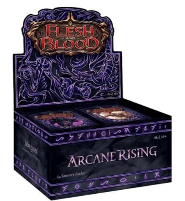 Flesh and Blood TCG Arcane Rising Arcane Rising Booster Box 1st Edition sealed box
