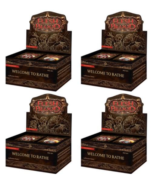 Flesh and Blood TCG Welcome To Rathe Welcome to Rathe Booster Box Case Unlimited Edition sealed box