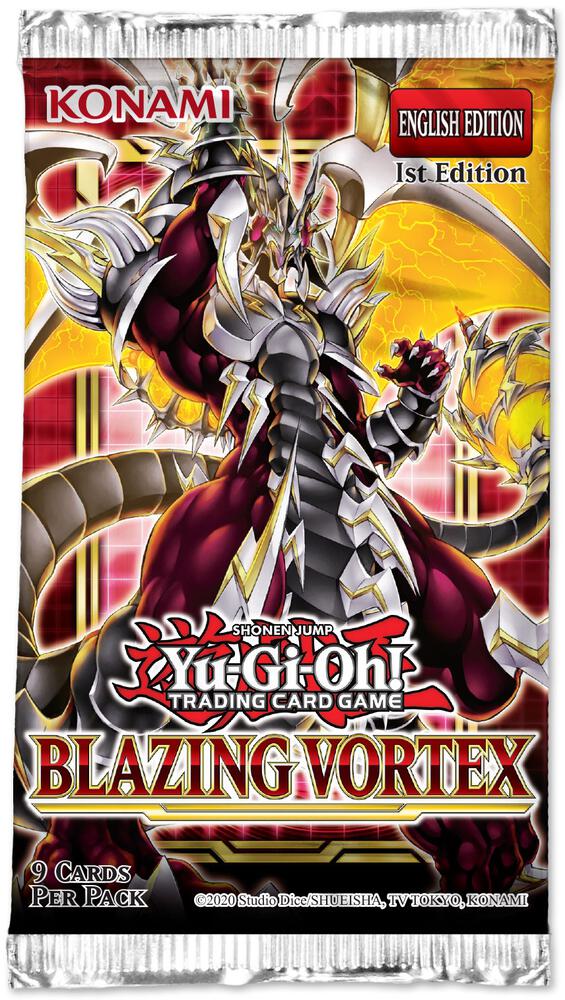 Yu-Gi-Oh! TCG Blazing Vortex Blazing Vortex Booster Pack 1st Edition booster pack