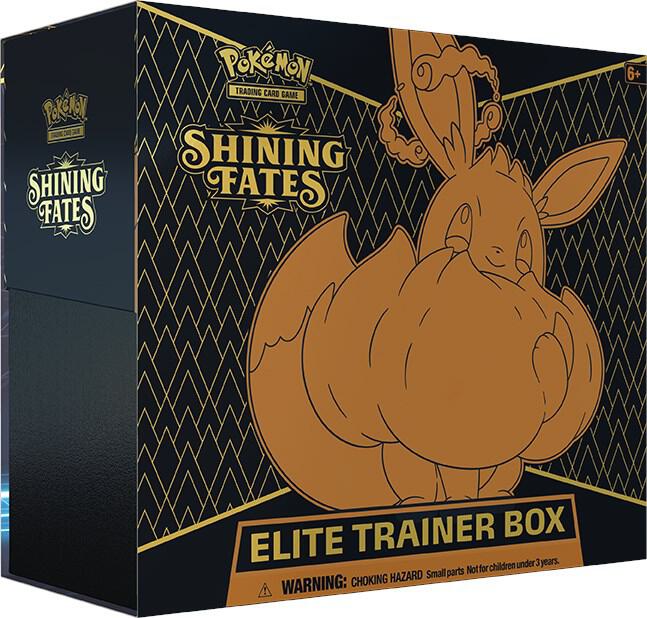 Pokemon TCG Shining Fates Shining Fates Elite Trainer Box sealed box