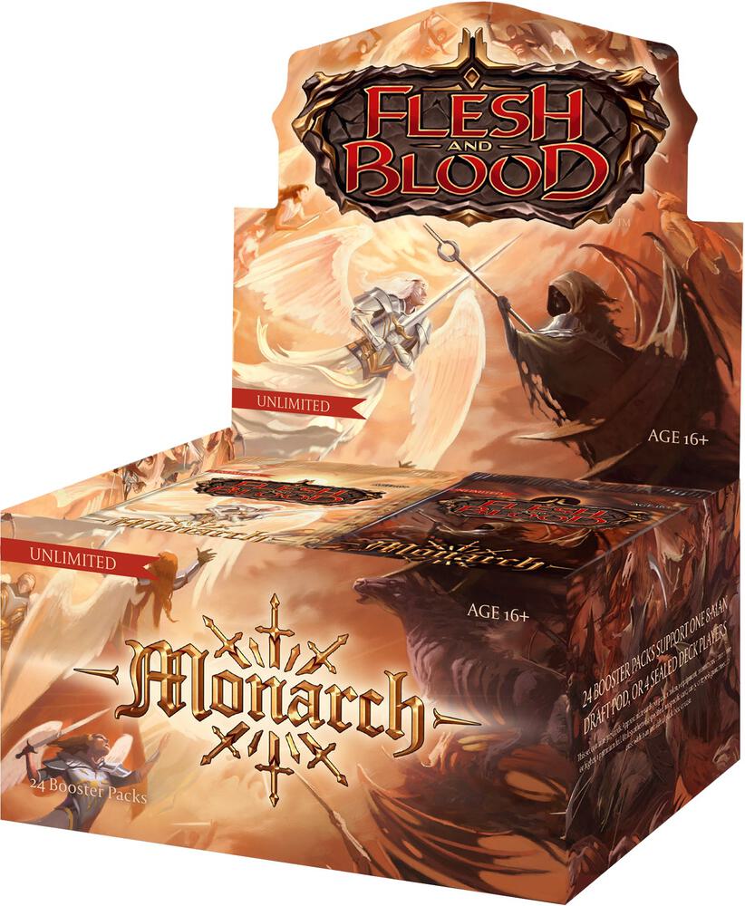 Flesh and Blood TCG Monarch Monarch Booster Box Unlimited Edition sealed box
