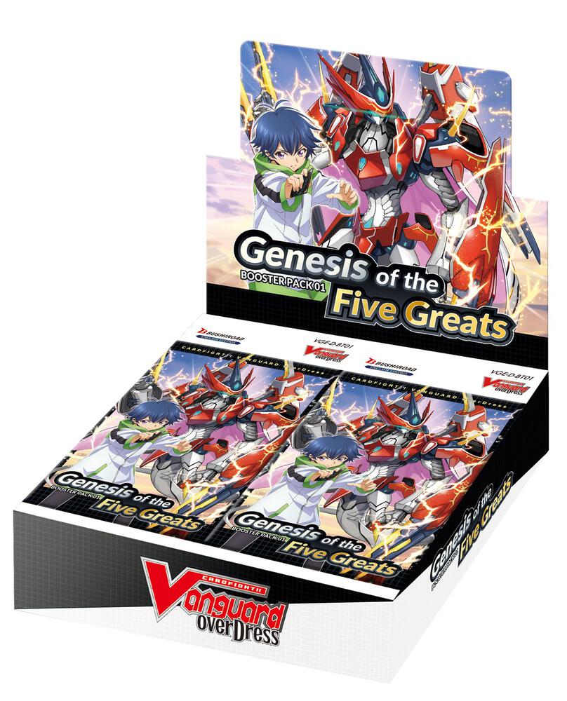Cardfight Vanguard Genesis of the Five Greats Genesis of the Five Greats Booster Box sealed box