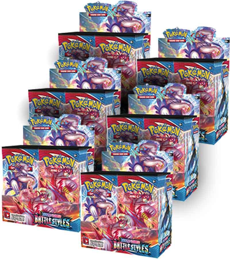 Pokemon TCG Battle Styles Battle Styles Booster Box Case sealed box