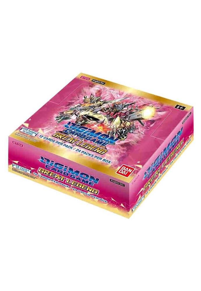 Digimon Card Game Great Legend Great Legend Booster Box sealed box