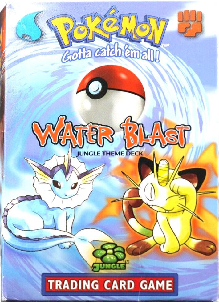 Pokemon TCG Jungle Jungle Theme Deck Water Blast deck product