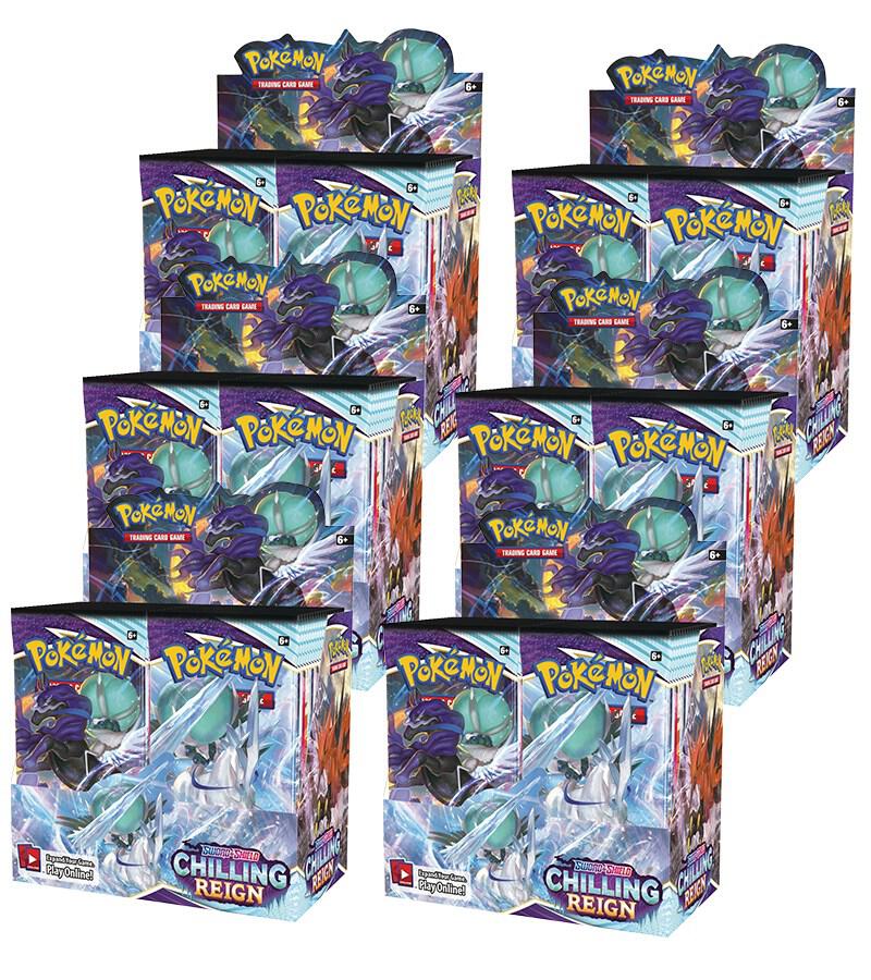 Pokemon TCG Chilling Reign Chilling Reign Booster Box Case sealed box
