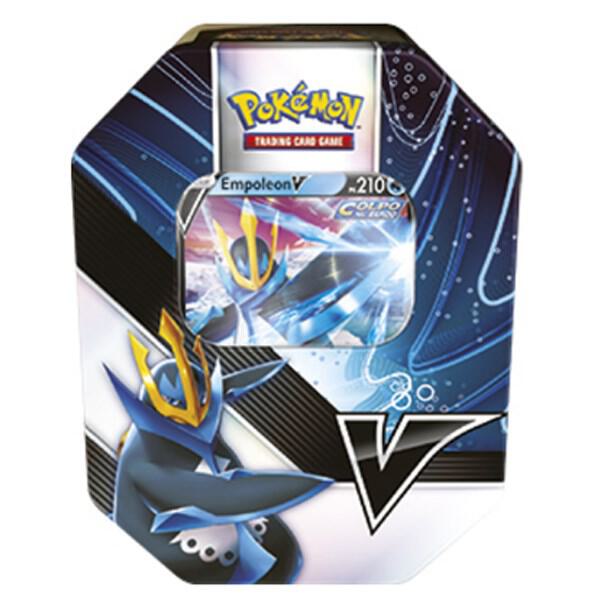 Pokemon TCG Battle Styles Battle Styles V Strikers Tin Empoleon V International Version trading card product