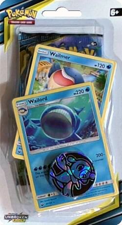 Pokemon TCG Unbroken Bonds Unbroken Bonds Single Pack Blister Wailord booster pack