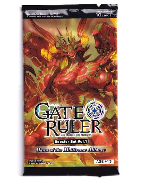 Gate Ruler TCG Dawn of the Multiverse Alliance Dawn of the Multiverse Alliance Booster Pack booster pack
