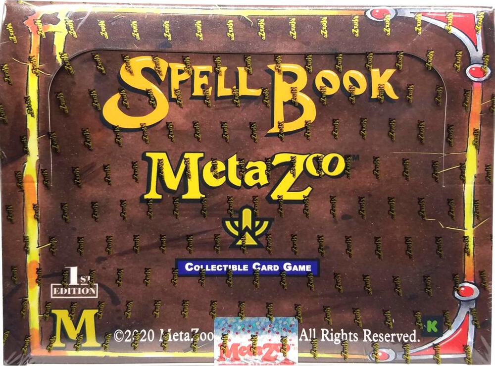 MetaZoo TCG Cryptid Nation Cryptid Nation Kickstarter Edition Spell Book deck product