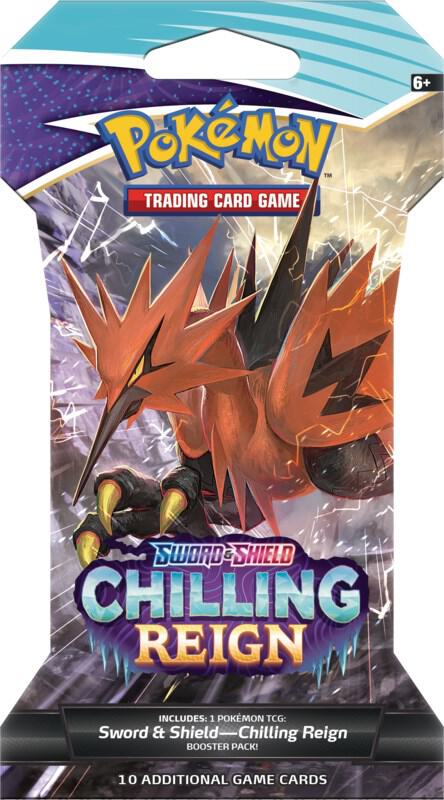 Pokemon TCG Chilling Reign Chilling Reign Sleeved Booster Pack booster pack