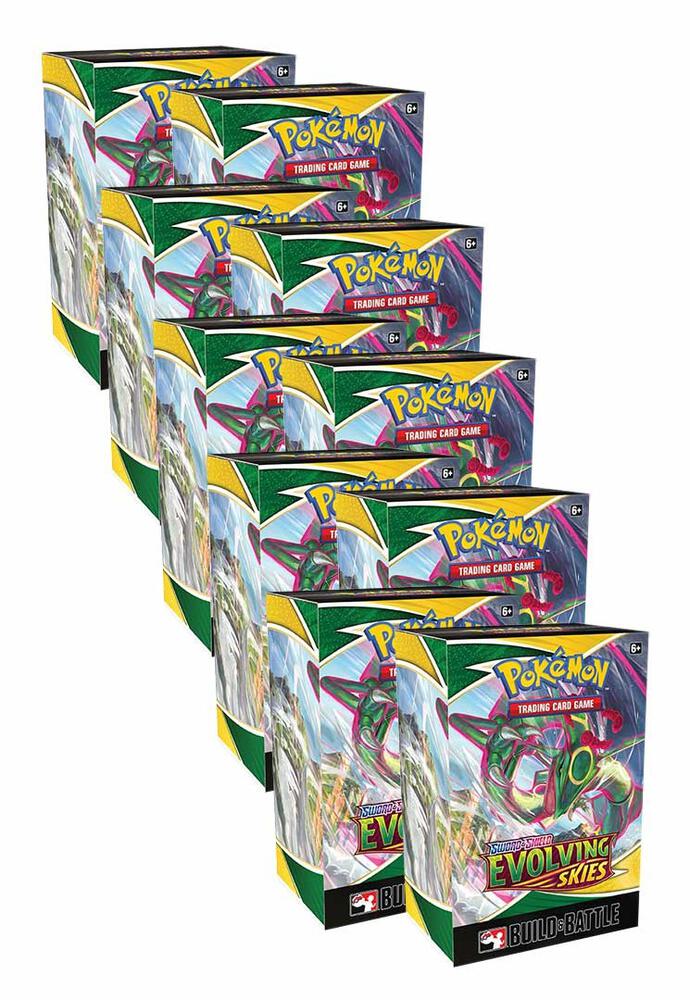 Pokemon TCG Evolving Skies Evolving Skies Build and Battle Box Display sealed box