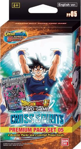 Dragon Ball Super Card Game Cross Spirits Cross Spirits Premium Pack Set 05 booster pack