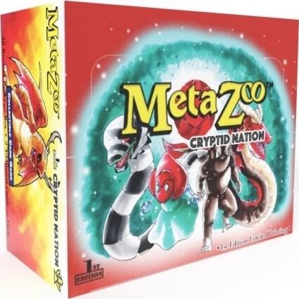 MetaZoo TCG Cryptid Nation Cryptid Nation First Edition Booster Box sealed box