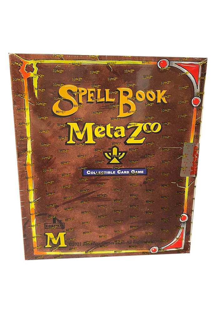 MetaZoo TCG Cryptid Nation Cryptid Nation First Edition Spell Book trading card product