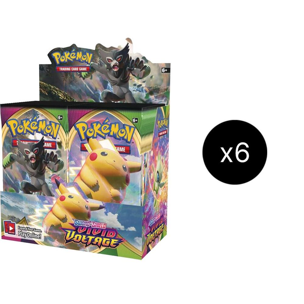 Pokemon TCG Vivid Voltage Vivid Voltage Booster Box Case sealed box
