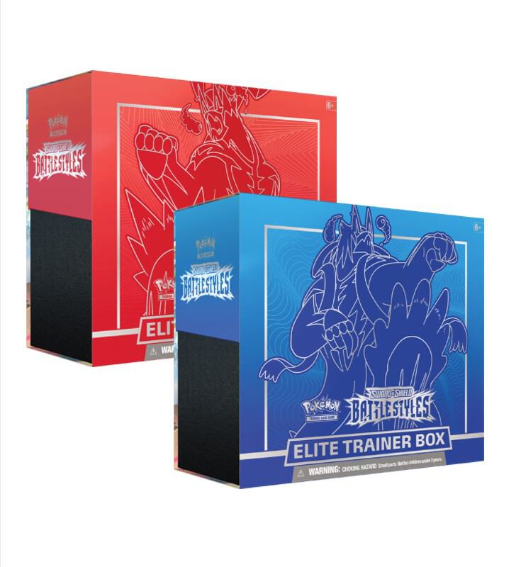 Pokemon TCG Battle Styles Battle Styles Elite Trainer Box Set of 2 sealed box