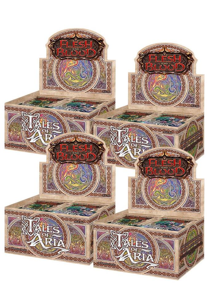 Flesh and Blood TCG Tales Of Aria Tales of Aria Booster Box Case 1st Edition sealed box
