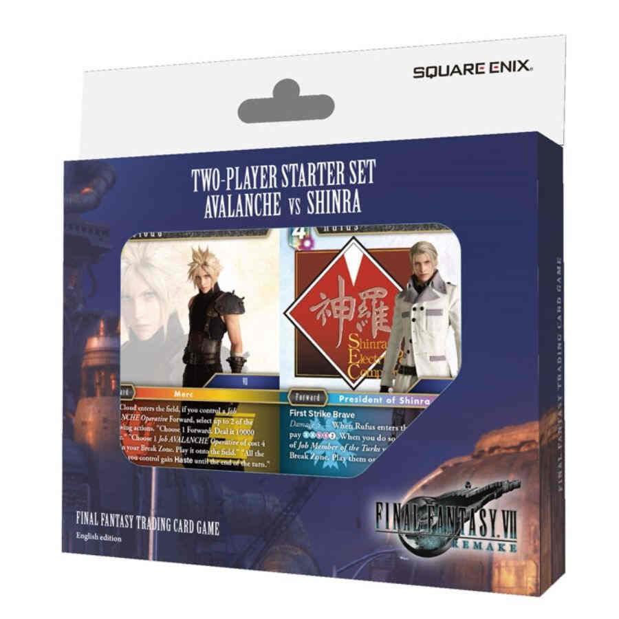 Final Fantasy TCG Crystal Dominion Crystal Dominion Two Player Starter Set Avalanche vs Shinra deck product