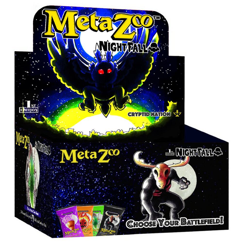 MetaZoo TCG Nightfall Nightfall First Edition Booster Box sealed box