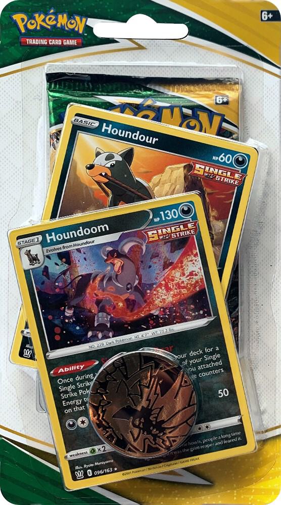 Pokemon TCG Evolving Skies Evolving Skies Premium Checklane Blister Houndoom booster pack