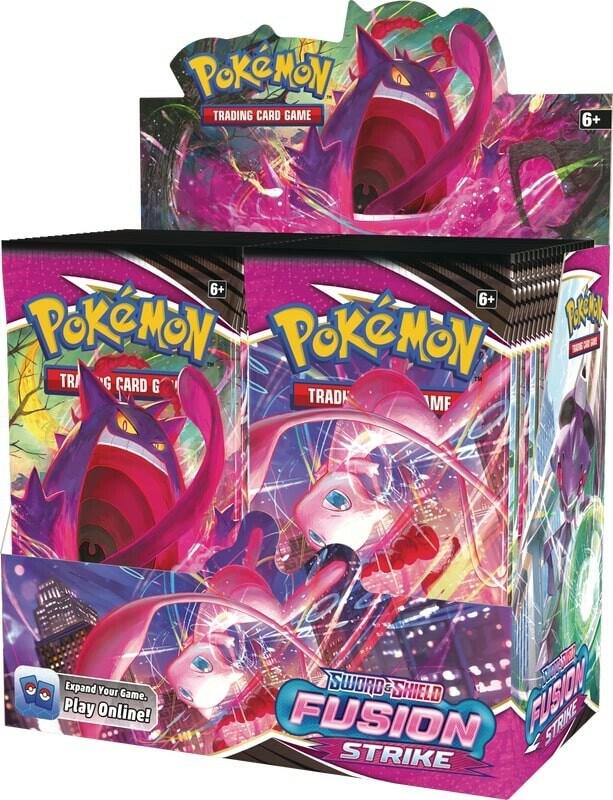 Pokemon TCG Fusion Strike Fusion Strike Booster Box sealed box