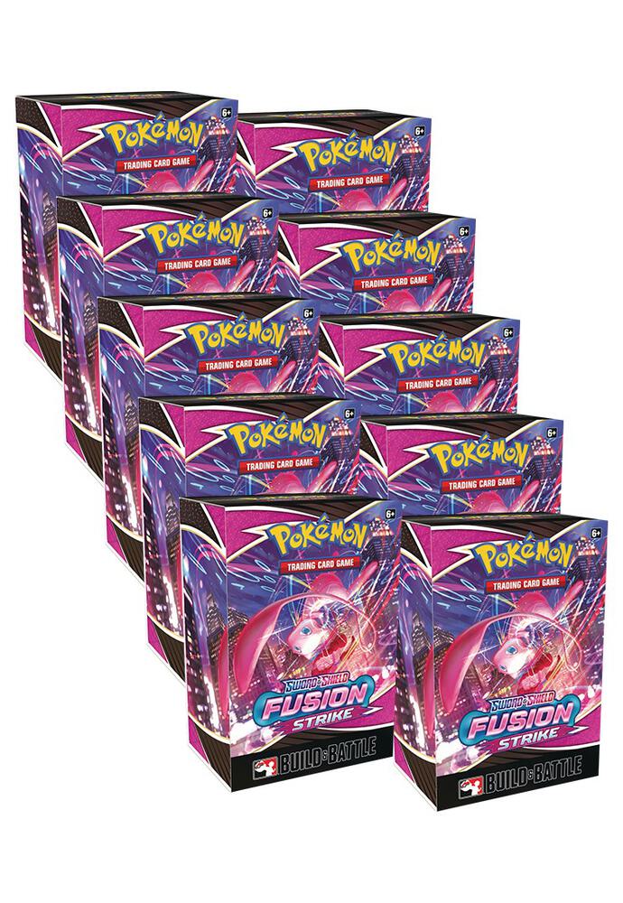 Pokemon TCG Fusion Strike Fusion Strike Build and Battle Box Display sealed box