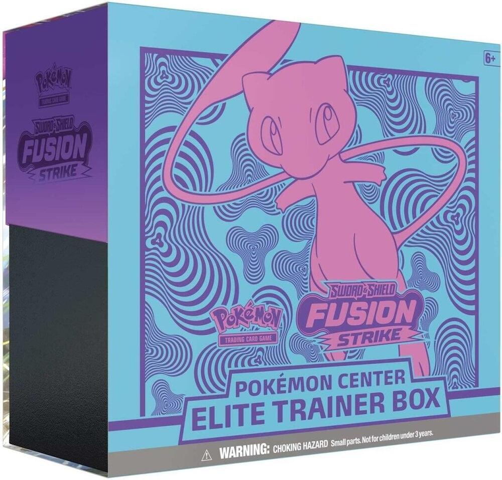 Pokemon TCG Fusion Strike Fusion Strike Pokemon Center Elite Trainer Box Exclusive sealed box