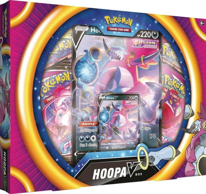 Pokemon TCG Fusion Strike Fusion Strike Hoopa V Box sealed box
