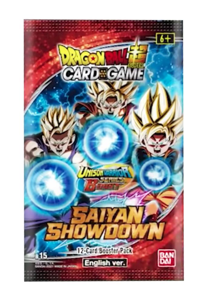 Dragon Ball Super Card Game Saiyan Showdown Saiyan Showdown Booster Pack booster pack