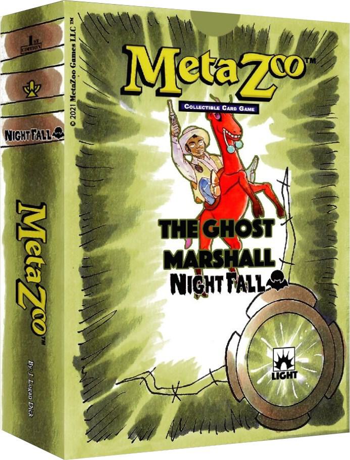 MetaZoo TCG Nightfall Nightfall Tribal Theme Deck The Ghost Marshall First Edition deck product