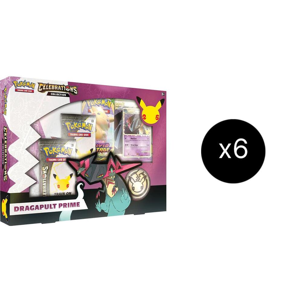 Pokemon TCG Celebrations Celebrations Collection Case Dragapult Prime sealed box