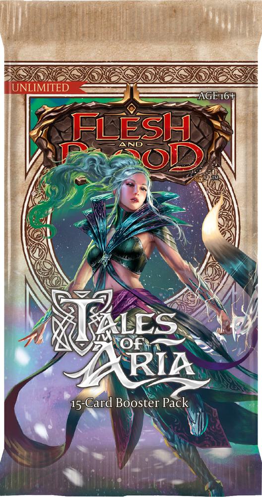 Flesh and Blood TCG Tales Of Aria Tales of Aria Booster Pack Unlimited Edition booster pack