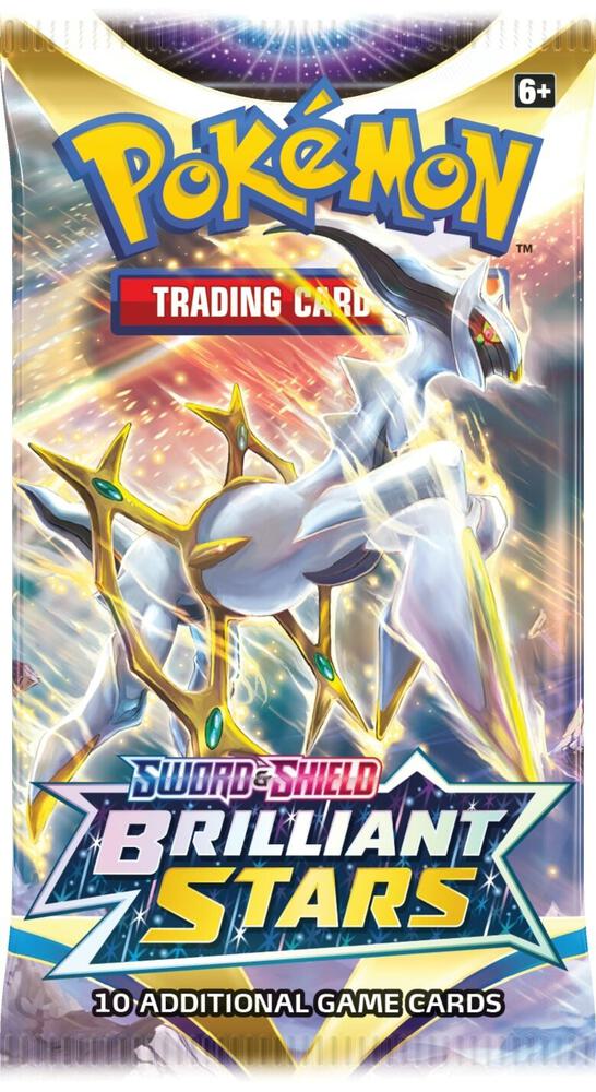 Pokemon TCG Brilliant Stars Brilliant Stars Booster Pack booster pack